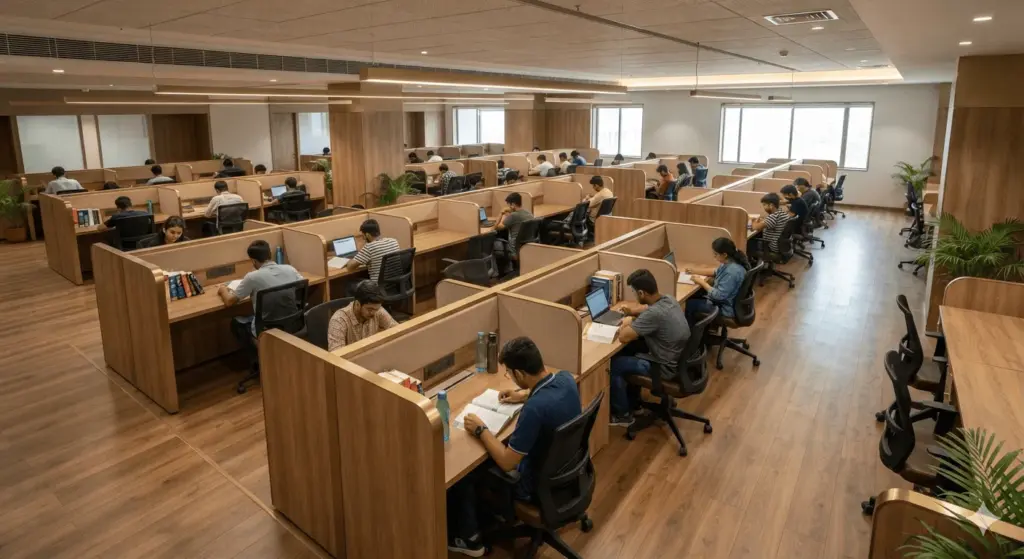 Comfortable spacing improves concentration and reduces distractions.
