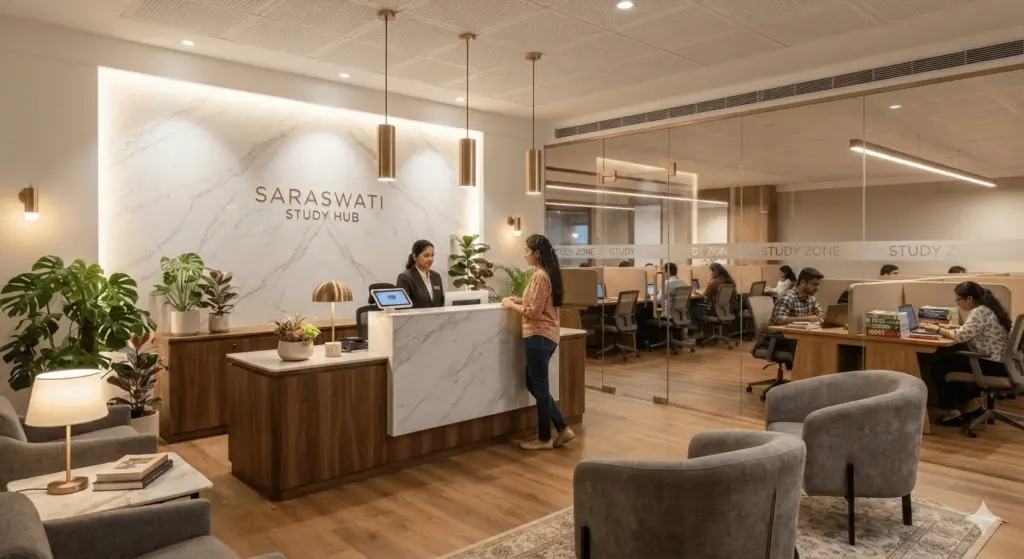 A simple, organized reception creates a strong first impression without excessive cost.